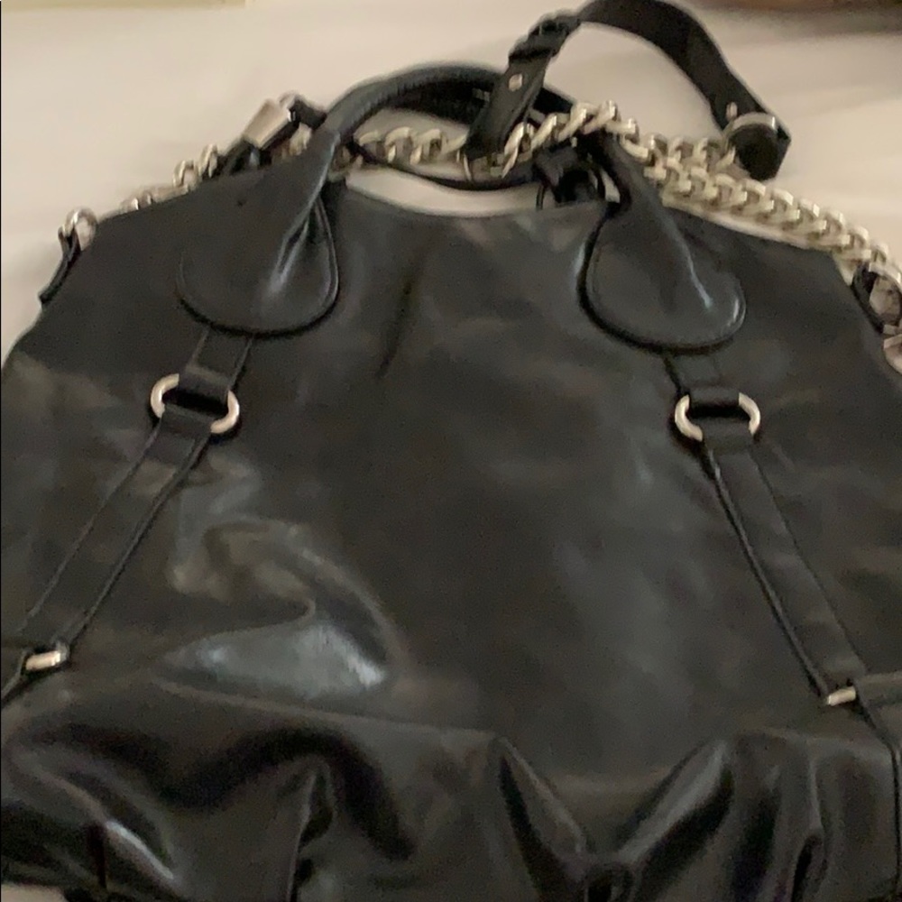 Oversized white house black market bag